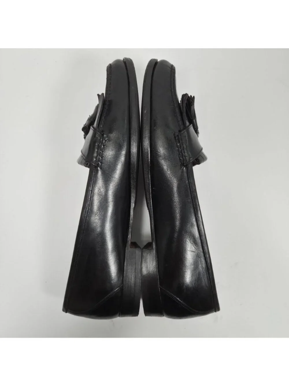 Cole Haan Men's Black Tassel Loafers Dress Shoes 03548 US Size 12 Made In Italy